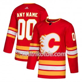 Calgary Flames Trikot Custom Adidas Alternate 2018-19 Authentic - Herren